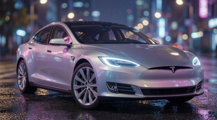 Мужчина протаранил Tesla бывшей девушки и застрелил ее