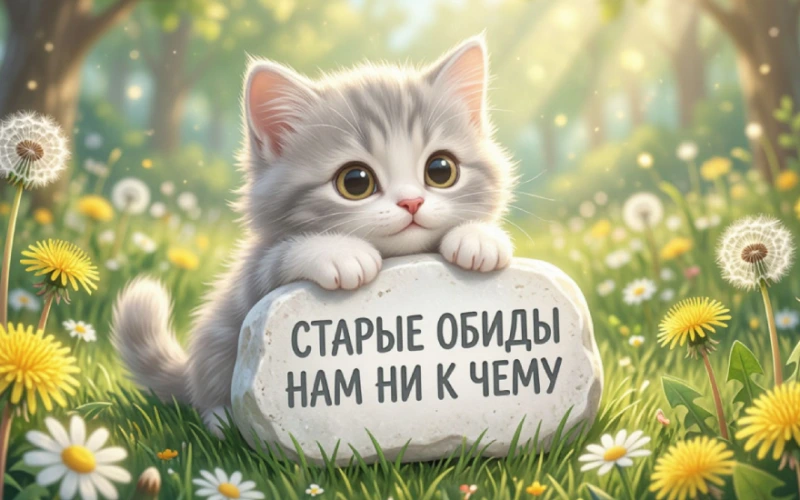 Старые обиды нам ни к чему